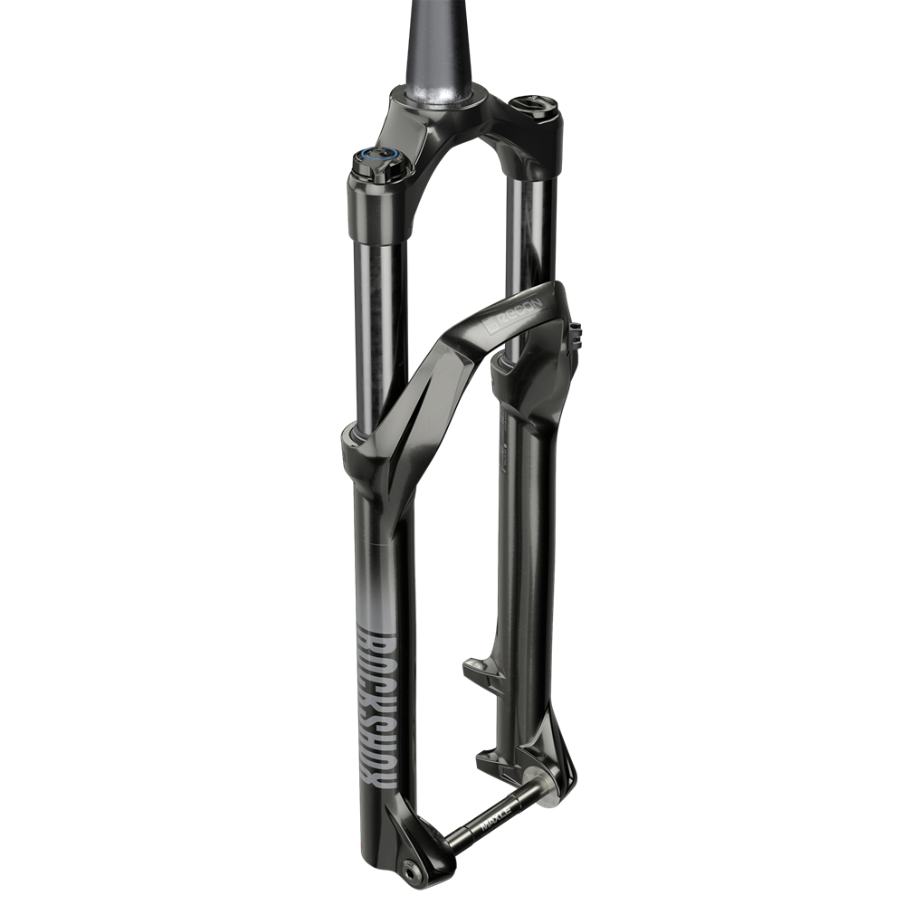 Vidlice RockShox Recon stříbrná, RL - Crown 29" 9QR 100mm, černá, Alum Str 1 1/8 51offset,