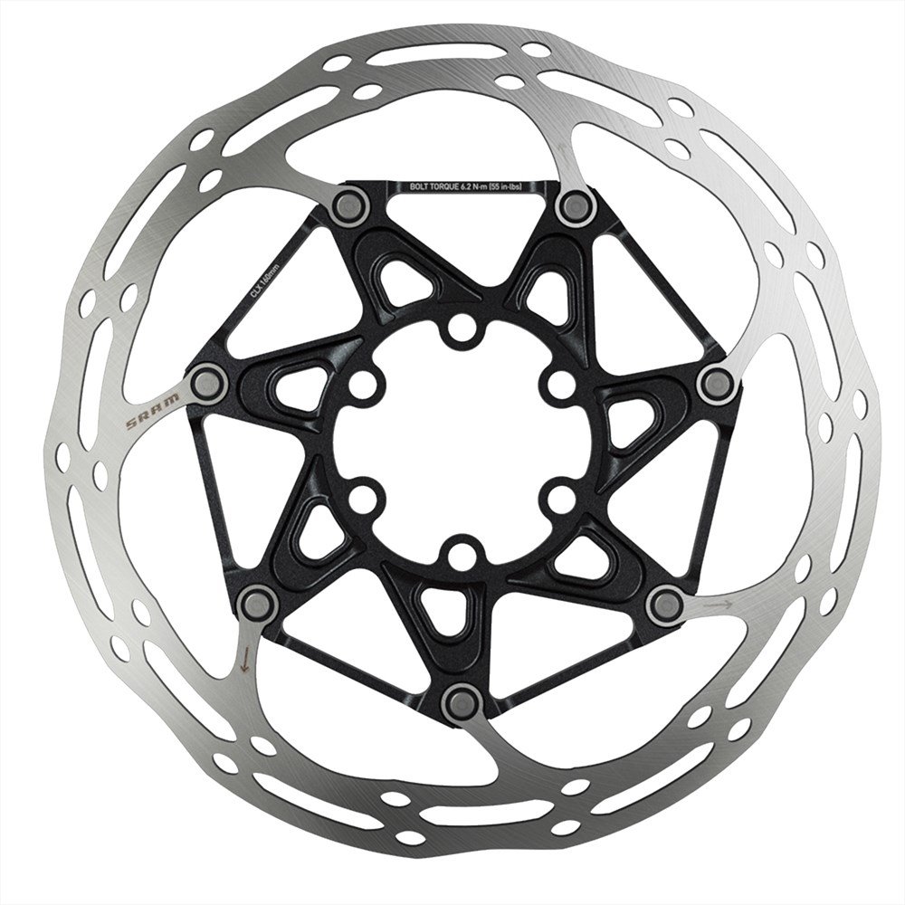 Brzdový kotouč SRAM Centerline 2 Piece 180mm Black Rounded