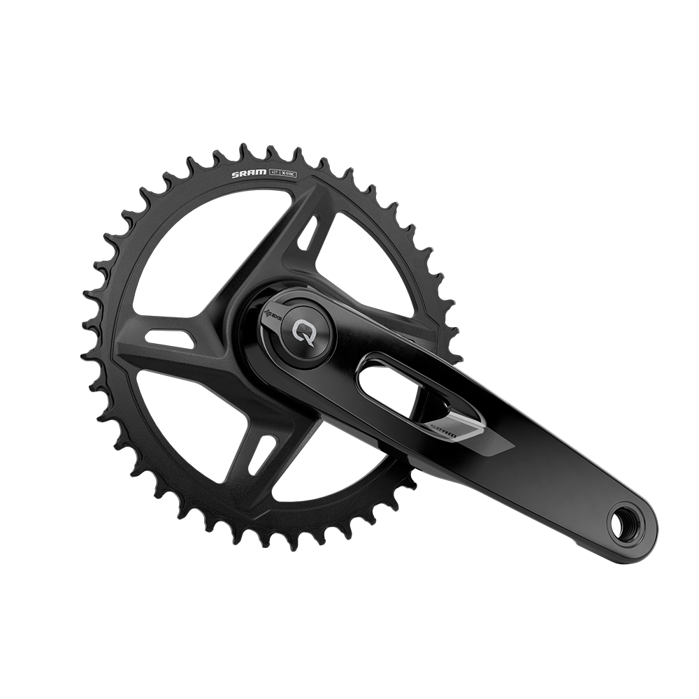SRAM RIVAL AXS 1x Power Meter Spindle XPLR DUB WIDE E1 165mm - Direct Mount 42z (středová