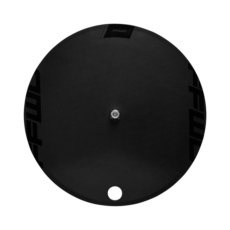 Karbonový dráhový disk FFWD 1K MattBlack na galusku - Zadní