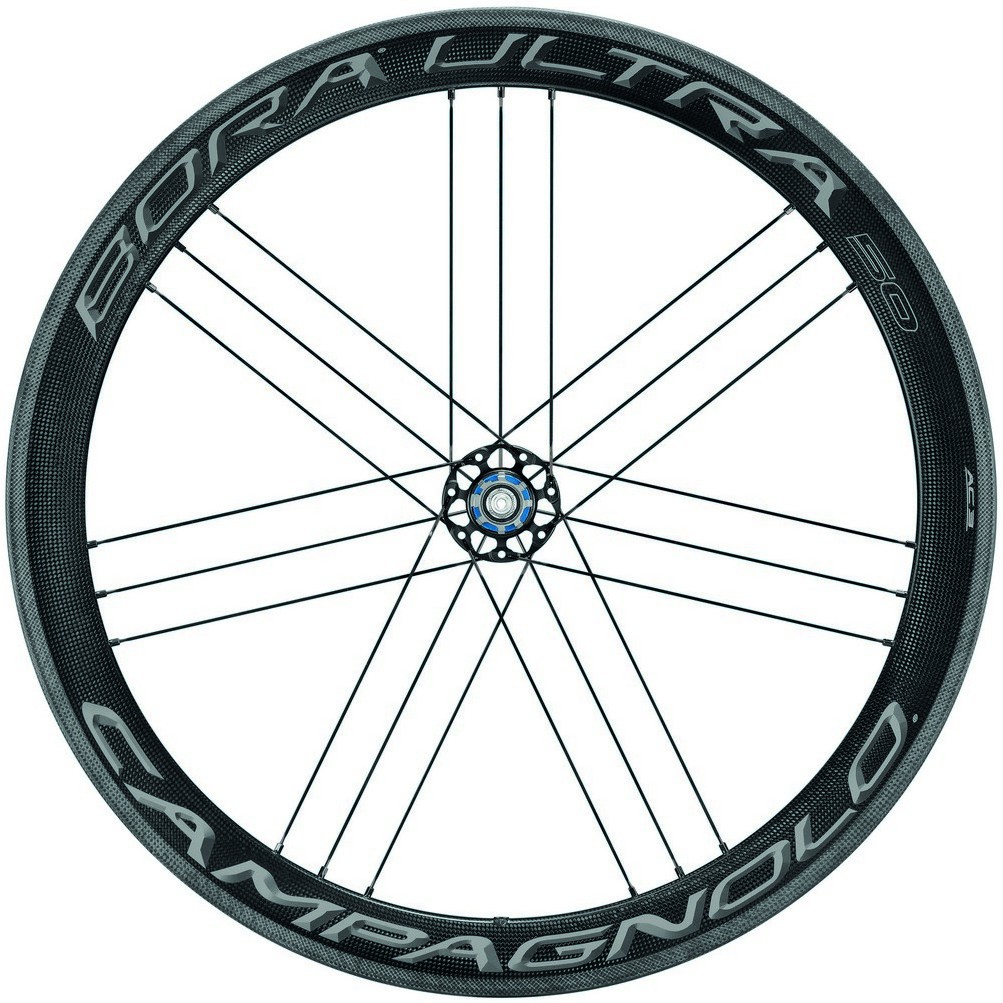 Zapletená kola Campagnolo BORA ULTRA 50 AC3 DARK galusková, vč. obalů