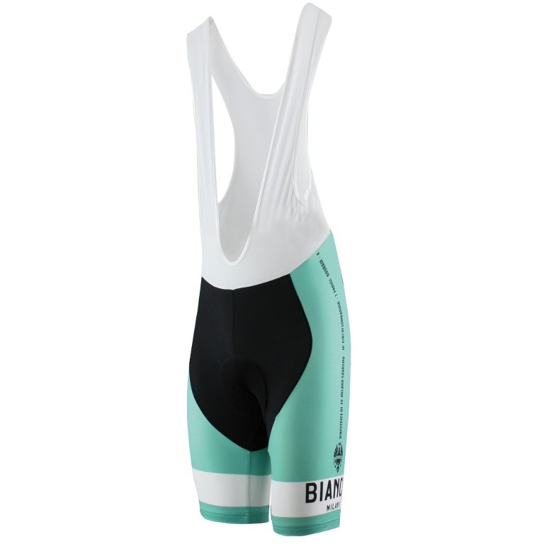 Kraťasy Bianchi VICTORY barva černá /celeste vel.XXL