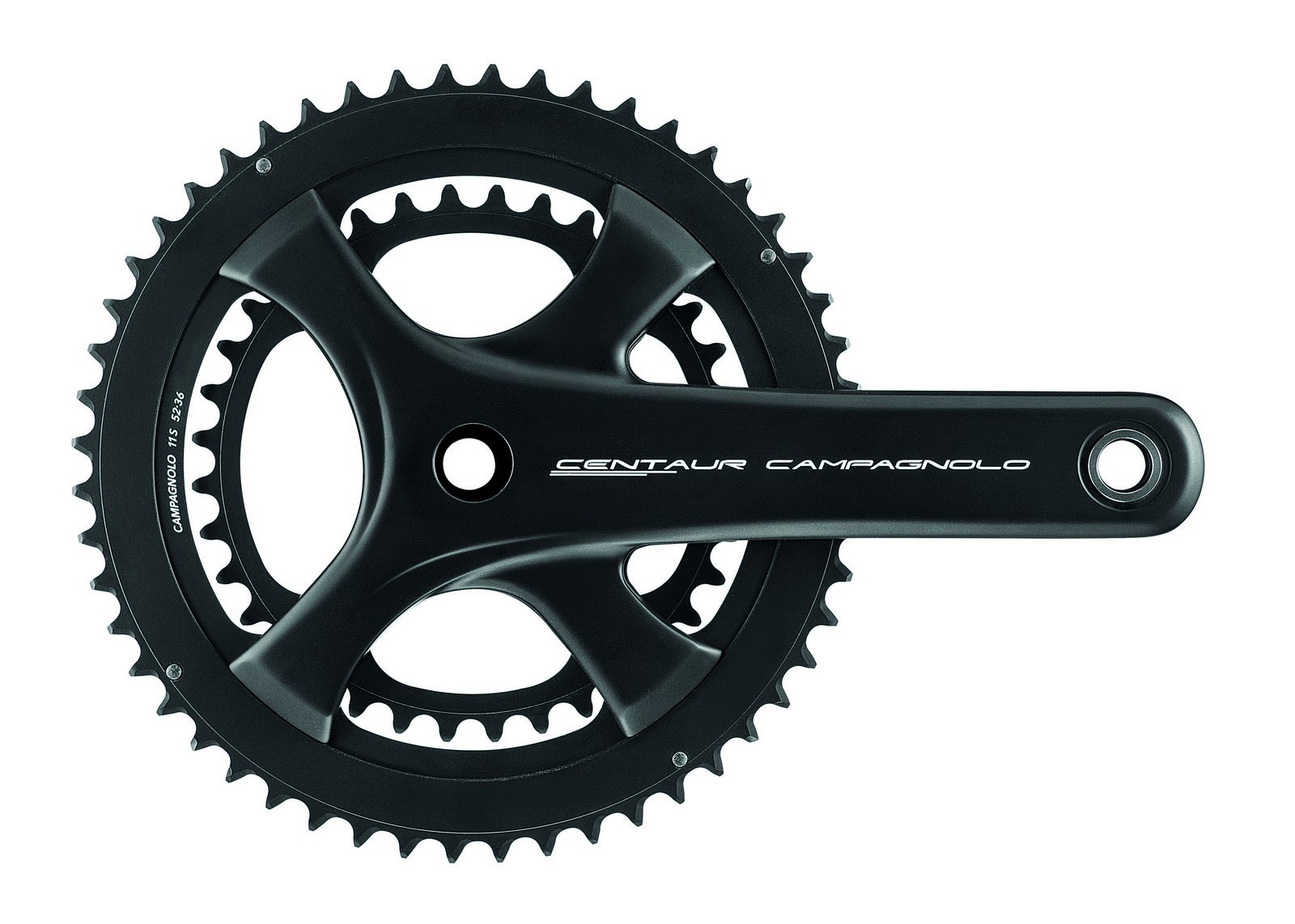 Kliky CAMPAGNOLO Centaur UT Alu Black, 172,5mm 52-36