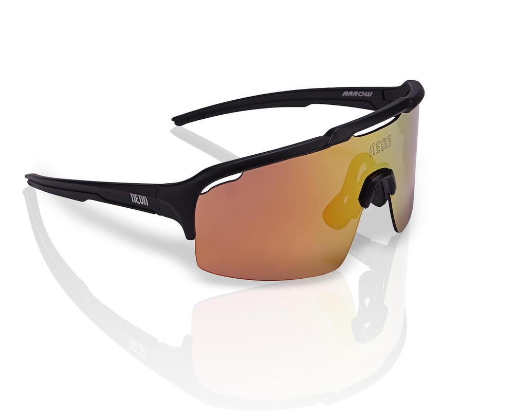 Brýle NEON ARROW Black Mirrortronic Red