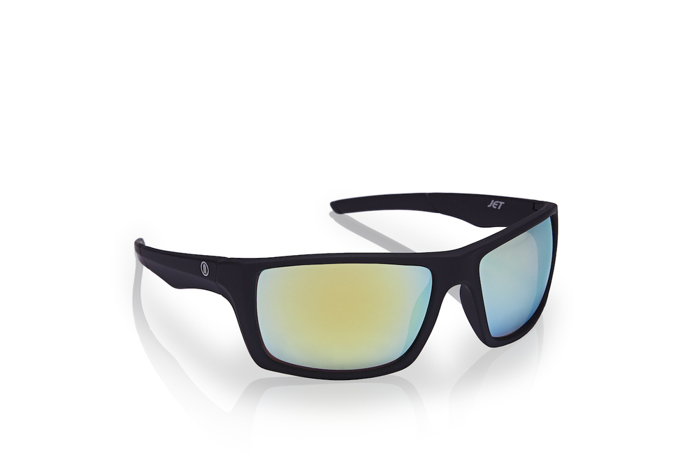 Brýle NEON DEEP Black Mirrortronic Gold