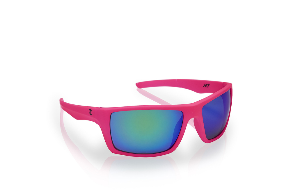 Brýle NEON DEEP Pink Mirrortronic Green