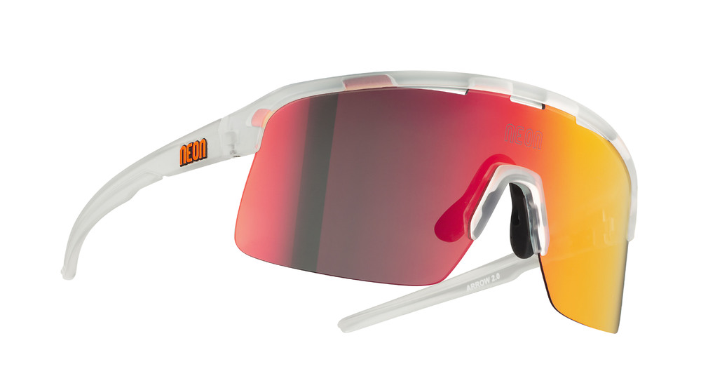Brýle NEON ARROW 2.0, rámeček CRYSTAL MATT, skla RED