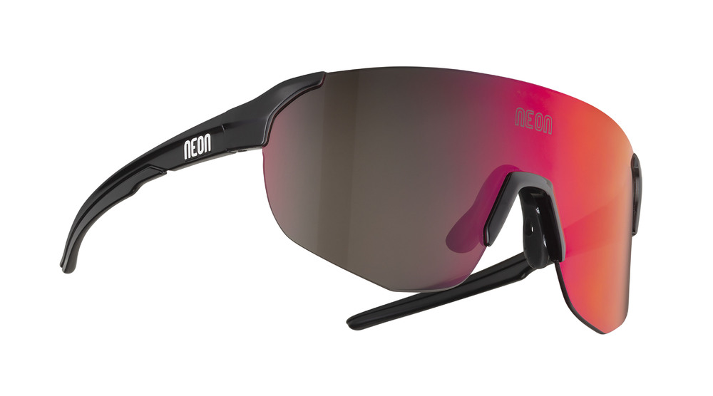 Brýle NEON SKY, rámeček SHINY BLACK, skla FAST RED
