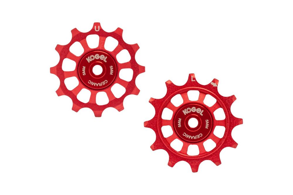 KOGEL Shimano silniční kladky 12/12 zubů s keramickými ložisky R9100/R8000/R7000, SRAM Eta