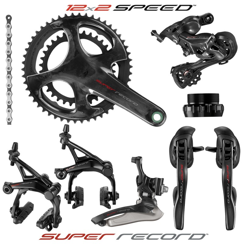 Sada Campagnolo SUPER Record 12s 172,5mm 50-34