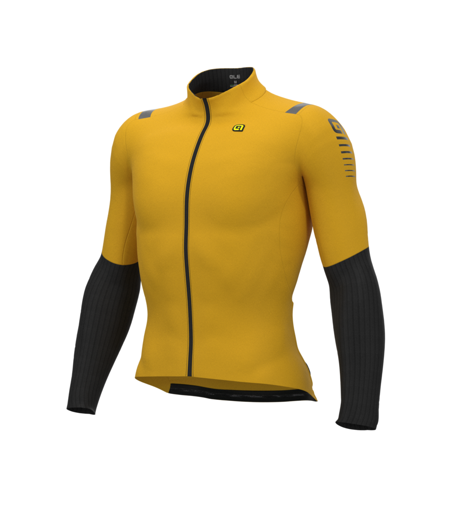 Zateplený cyklistický dres ALÉ pánský WARM RACE 2.0 R-EV1 - Velikost XXL