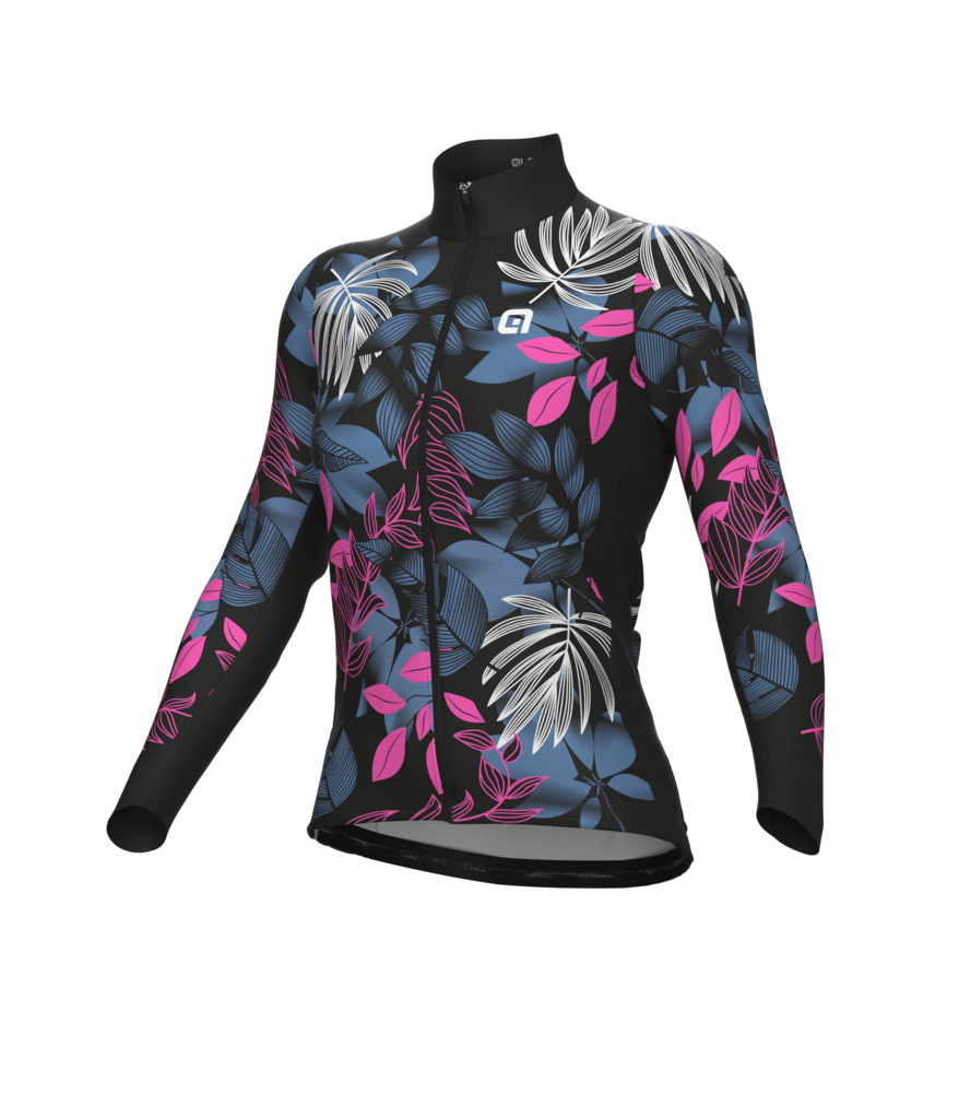 Zateplený cyklistický dres ALÉ dámský GREEN GARDEN PR-R