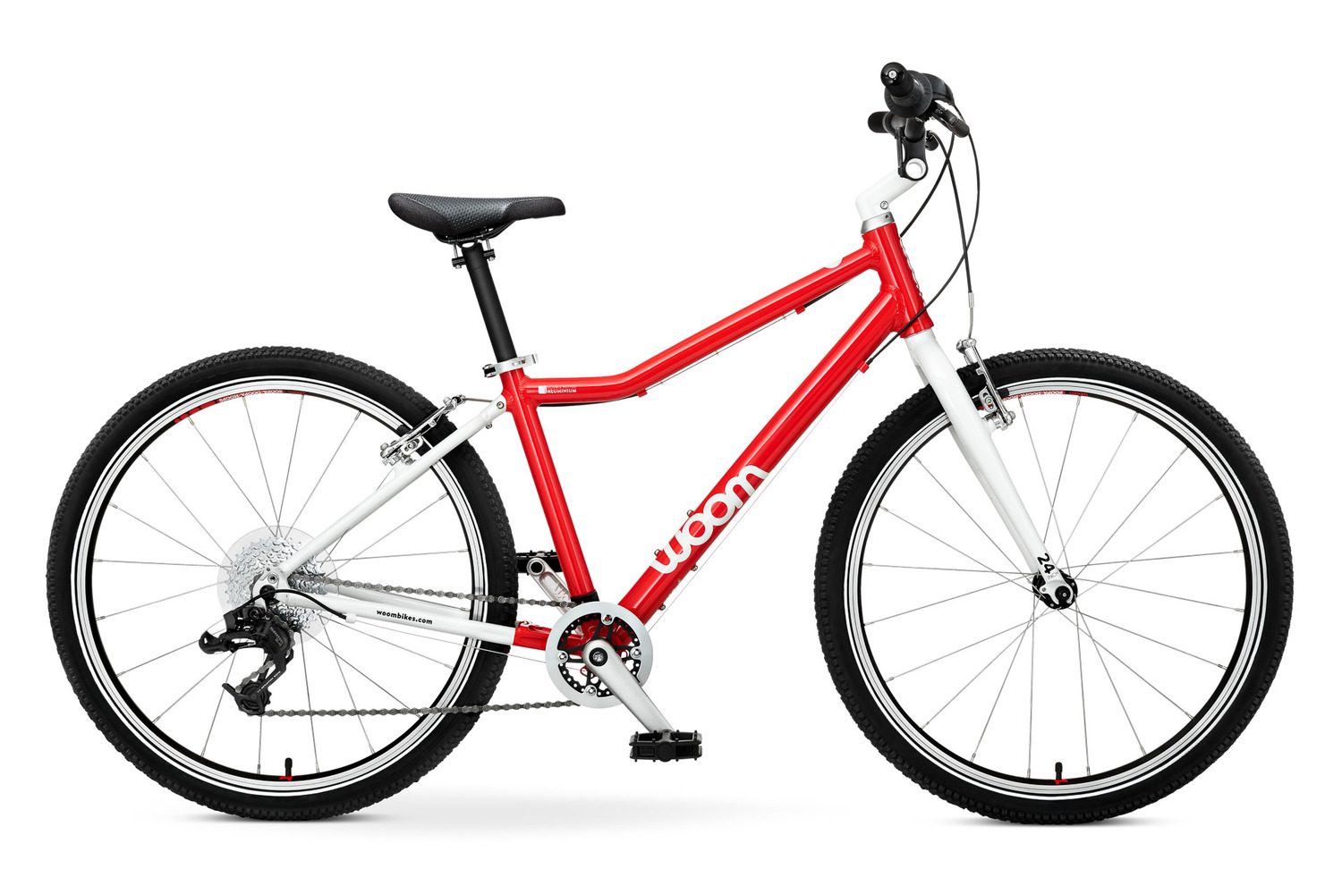 Dětské kolo WOOM 5 Red 24"