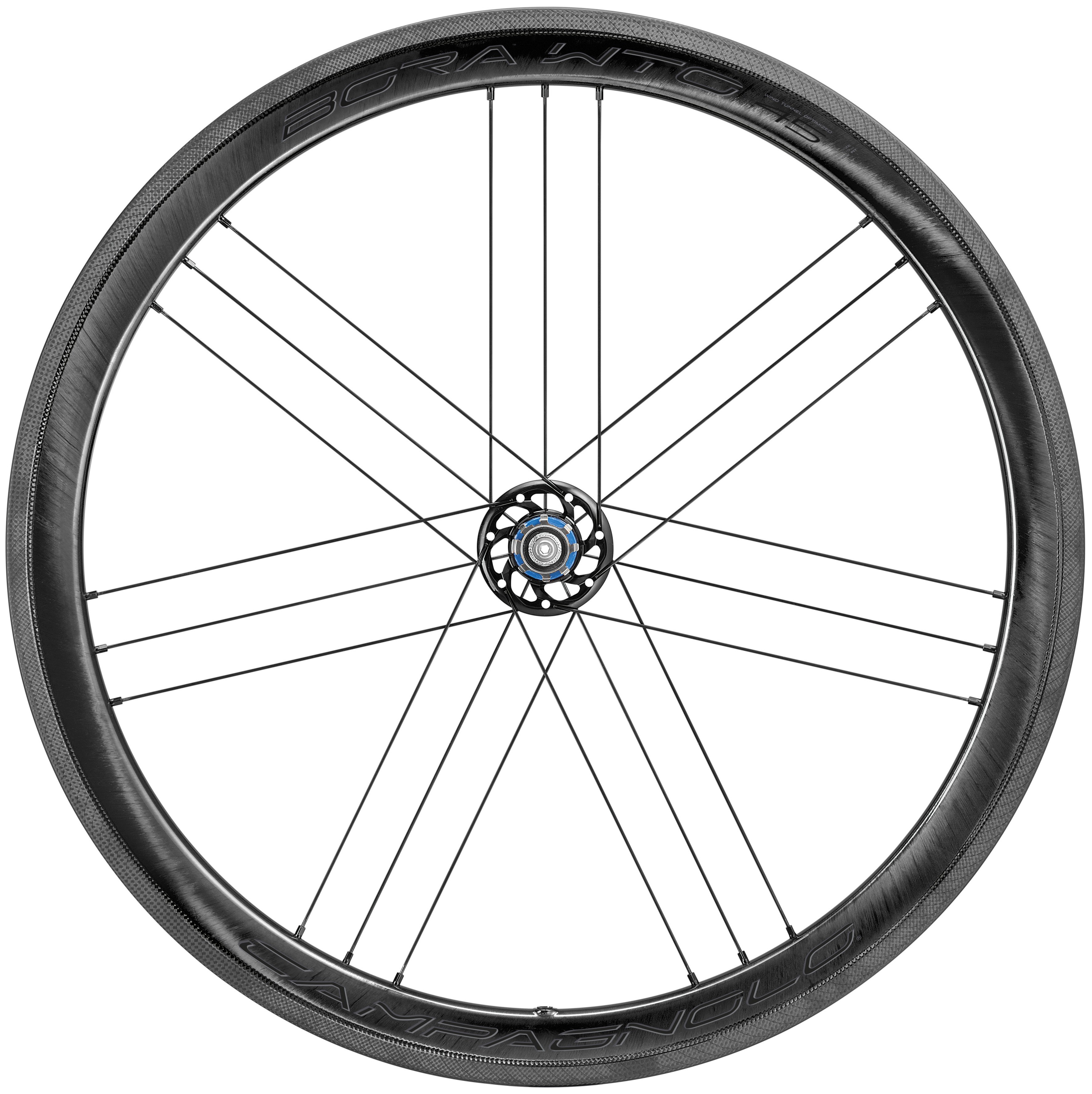 Karbonová kola Campagnolo BORA WTO 45 2WF DARK plášťová, vč. obalů NOVINKA