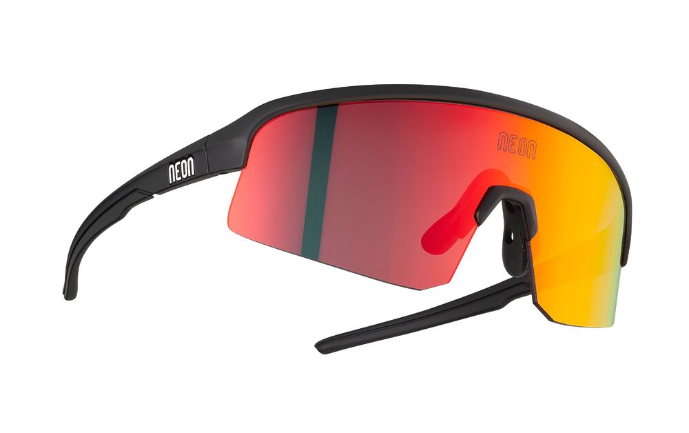 Brýle juniorské NEON VIPER, rámeček BLACK, skla MIRROR RED CAT 3