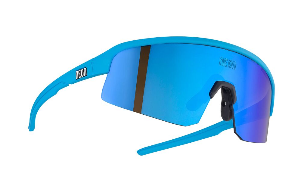 Brýle juniorské NEON VIPER, rámeček CYAN, skla MIRROR BLUE CAT 3