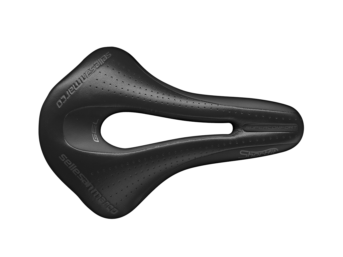 Sedlo Selle San Marco Shortfit Open-Fit Supercomfort Racing Wide (black/black)