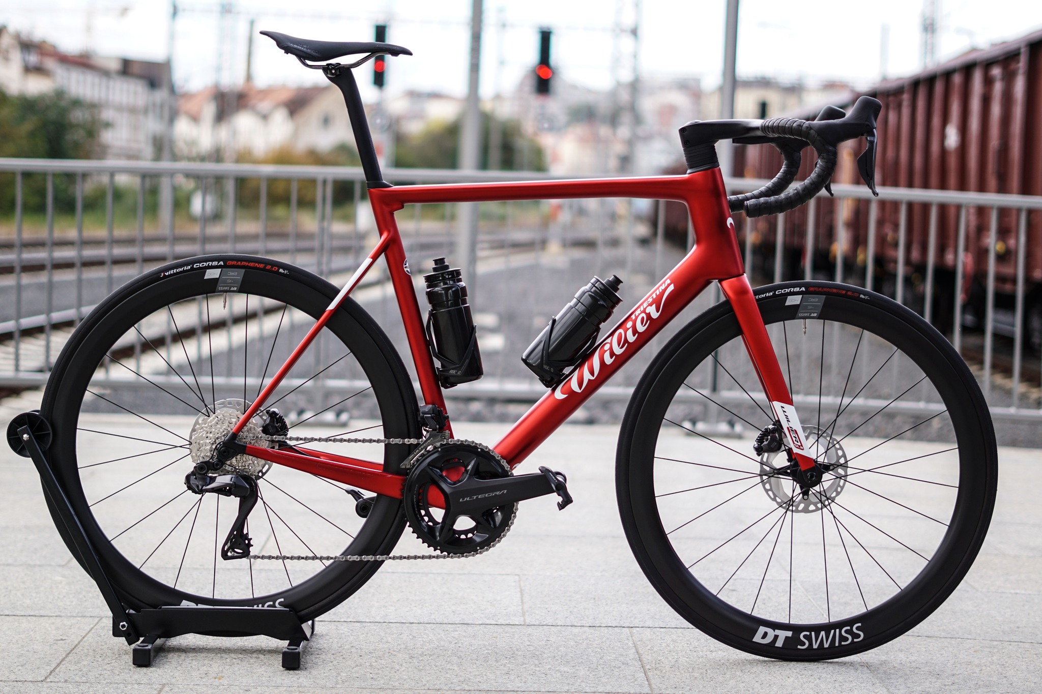 Wilier ZERO SLR Disc + ULTEGRA Di2 +TRIMAX red