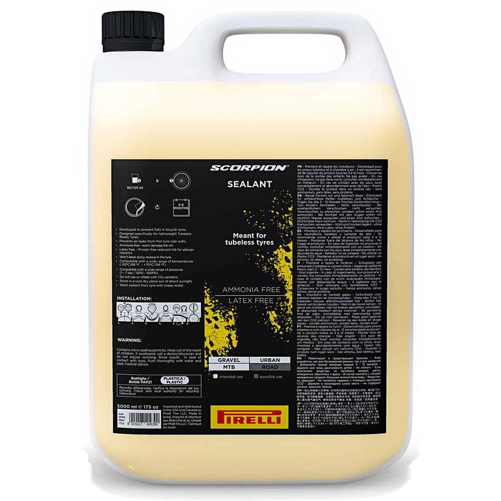 Bezdušový tmel PIRELLI Scorpion™ SmartSEAL 5000ml