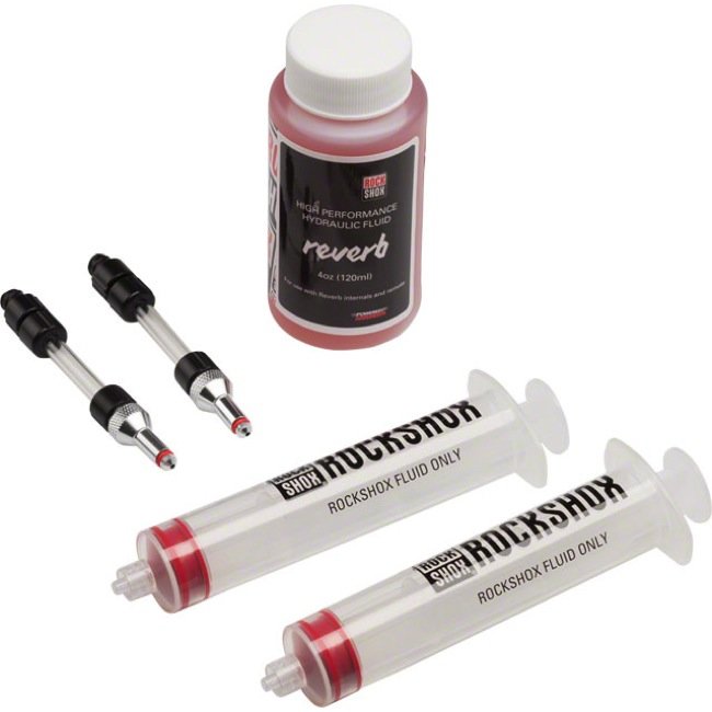 Odvzdušňovací sada RockShox Standard Bleed Kit Reverb Hydraulic Fluid, 120ml B