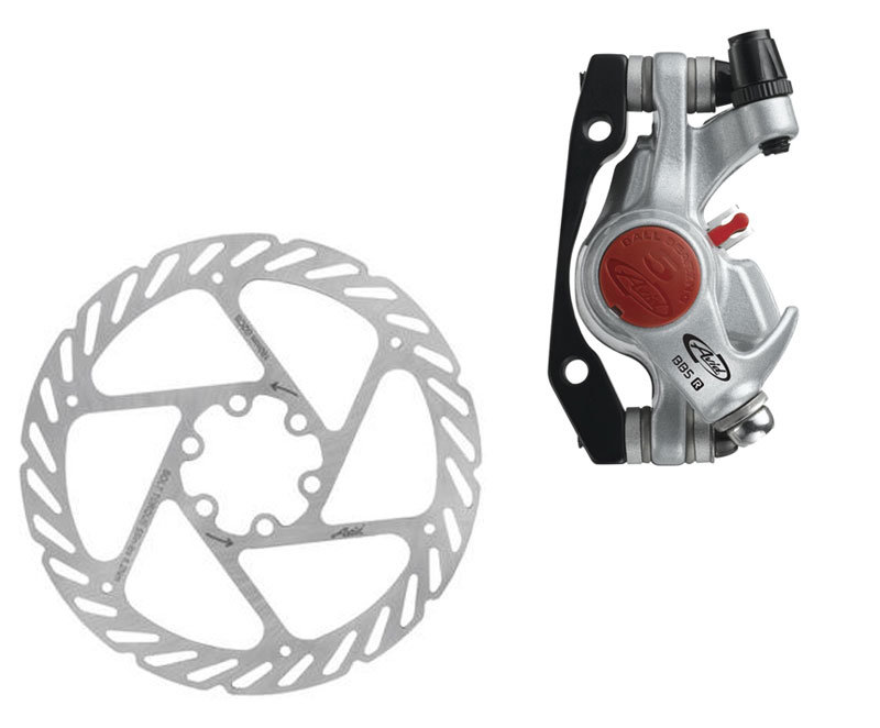 Kotoučová brzda mechanická AVID BB5 Road Platinum, 160mm G2CS ,př.a zad. IS adaptéru
