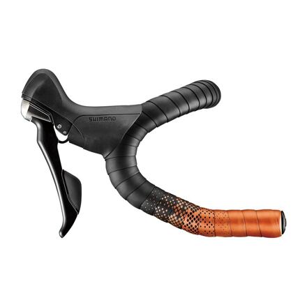 CICLOVATION omotávka Leather Touch Shining Metallic Crystal Orange