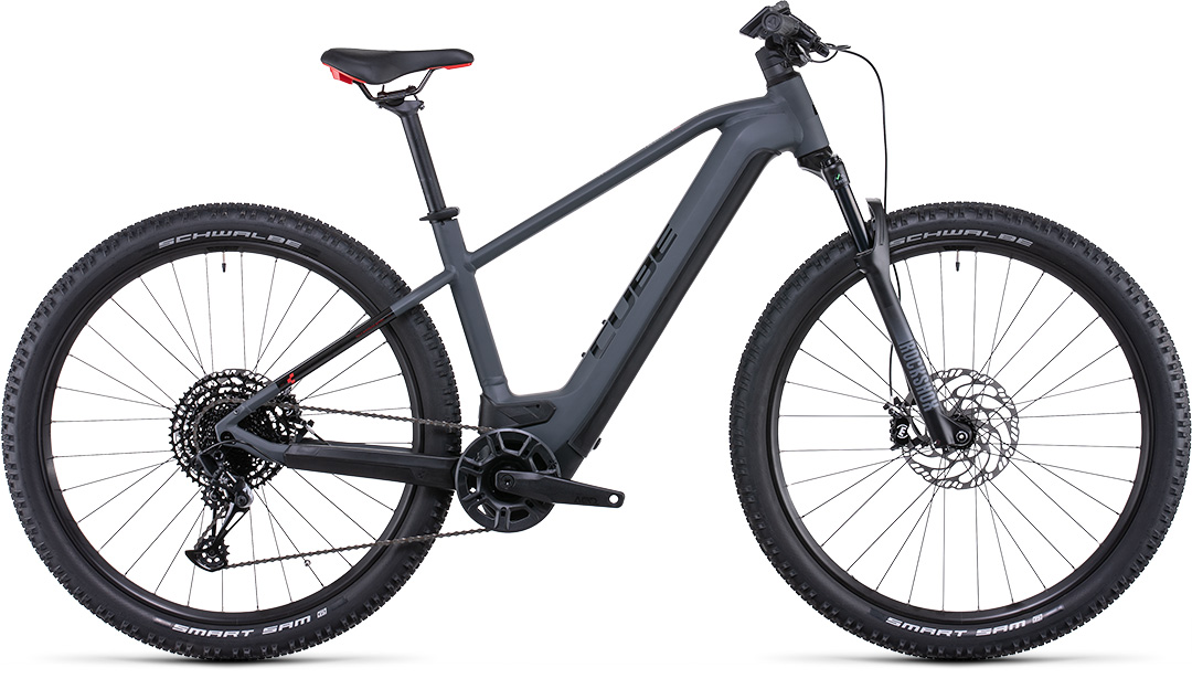 CUBE Reaction Hybrid EXC 750 Grey´n´red 19" 2022