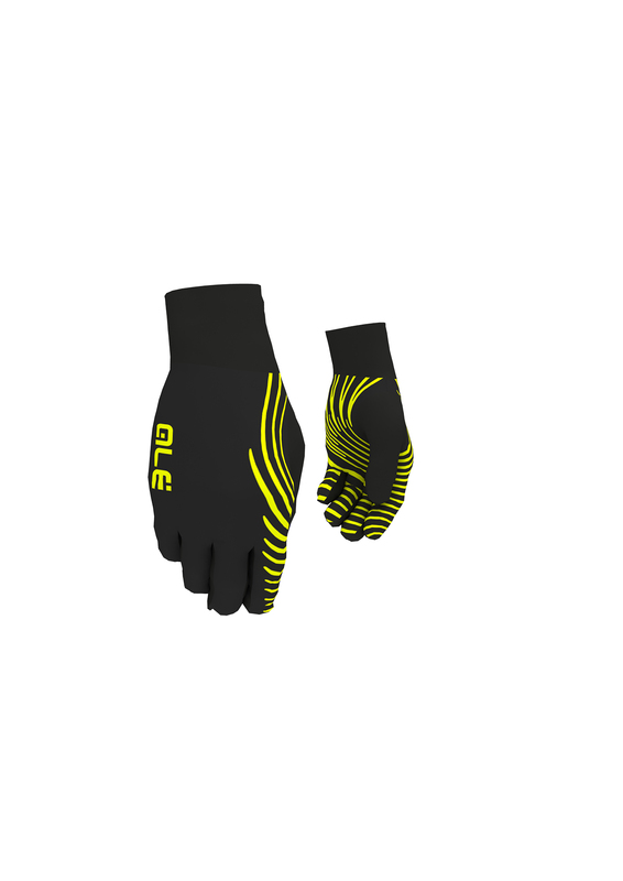 Jarní/podzimní cyklistické rukavice ALÉ SPIRALE UNDERGLOVE - Velikost M