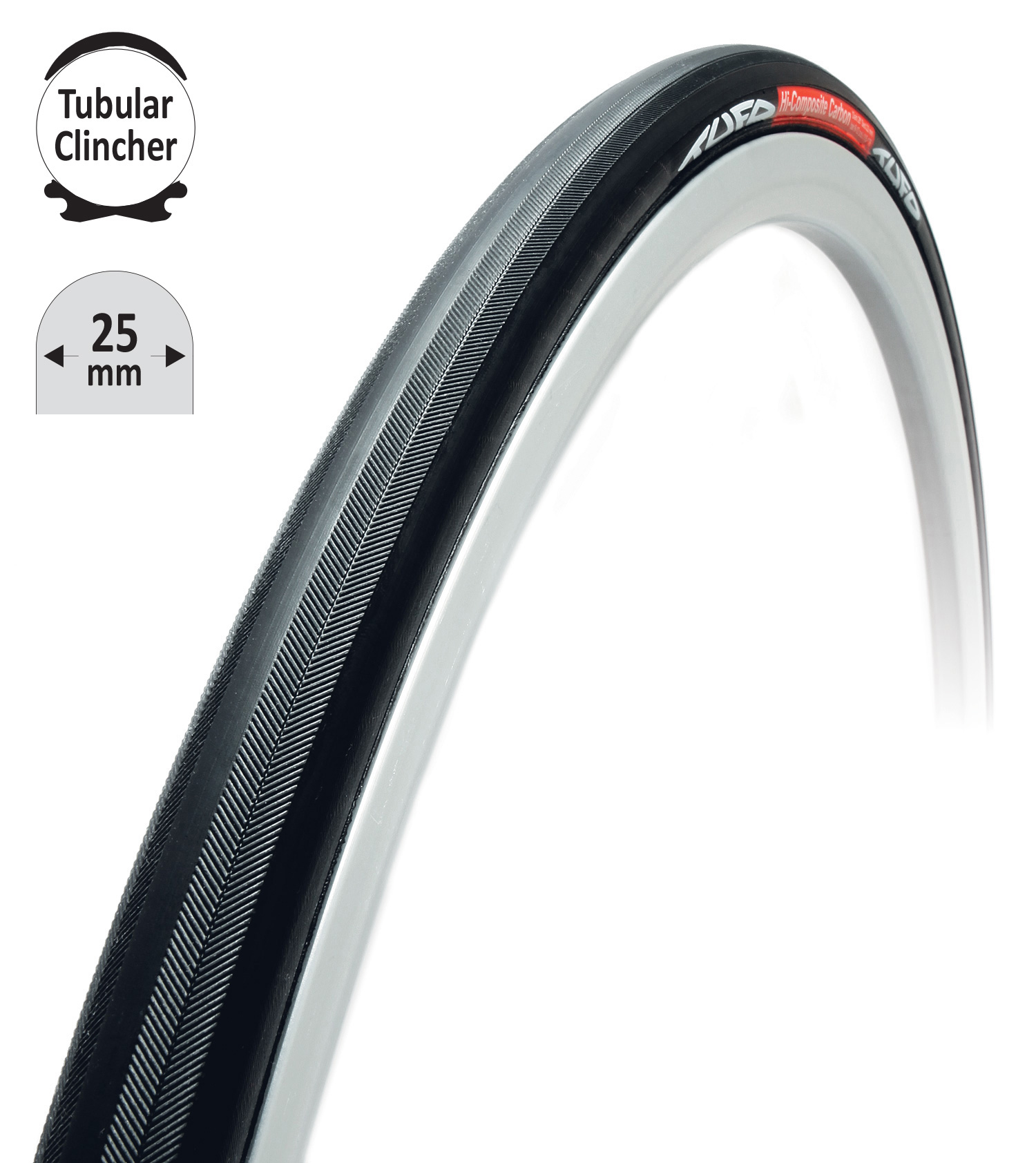 Plášťovka TUFO C HiCC černo-černá 28"/25mm