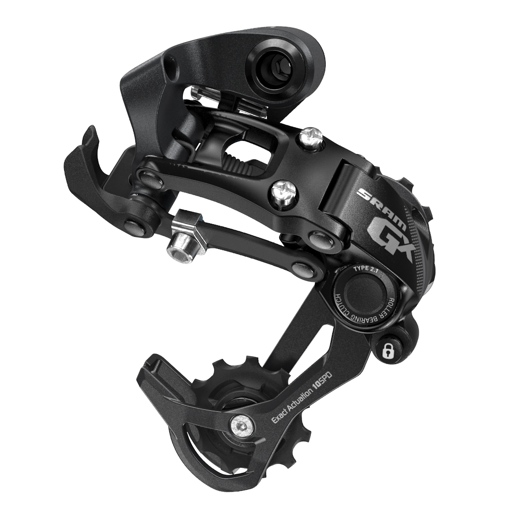 Přehazovačka SRAM GX Type 2.1 10sp, krátké vodítko , černá
