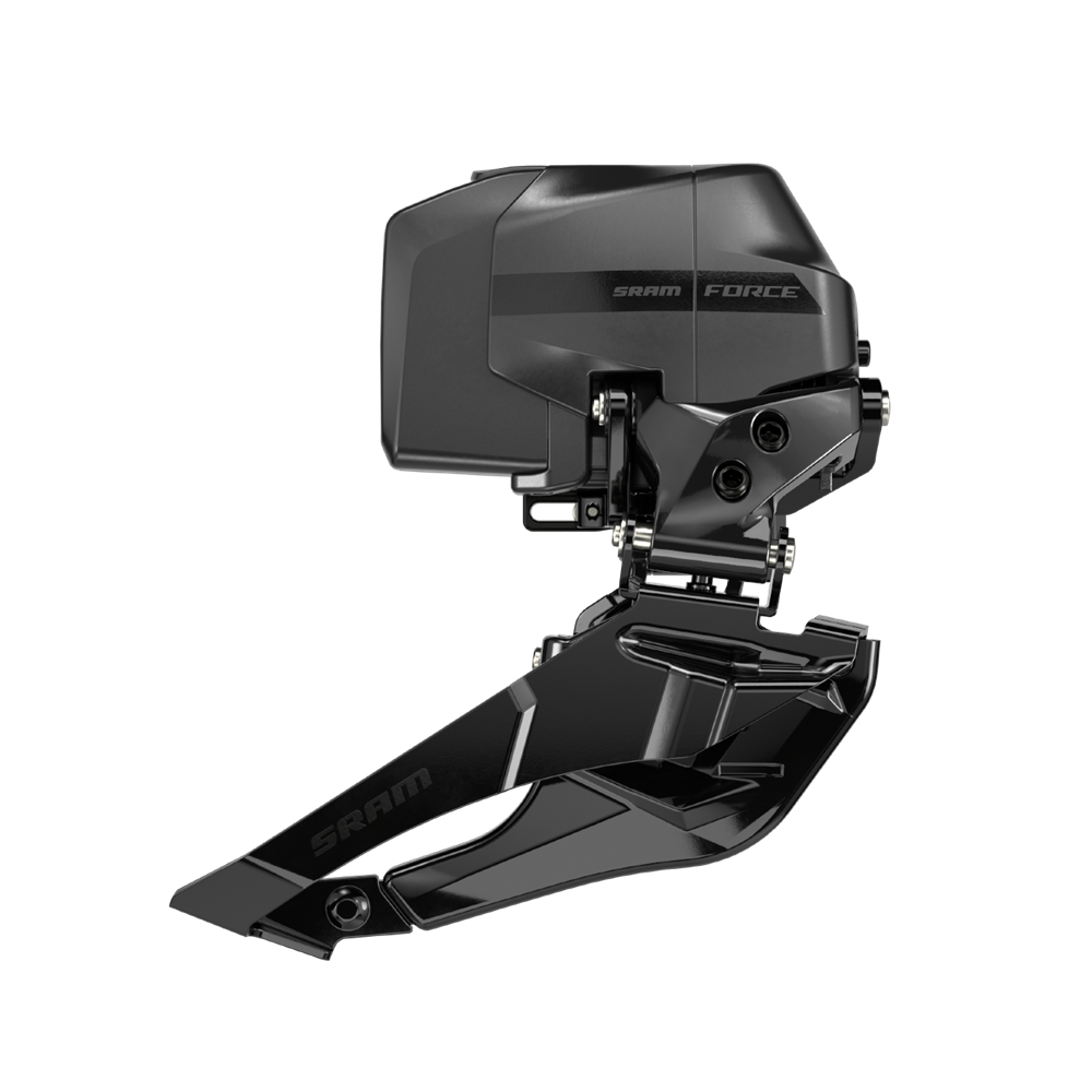 Přesmykač SRAM Force AXS Wide D2 Iridescent Braze-on (baterie není součástí balení)