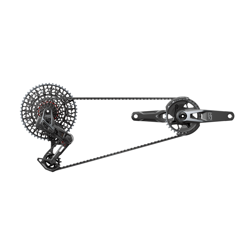 Sada SRAM X0 T-Type Eagle V2 Transmission AXS, délka klik 170mm