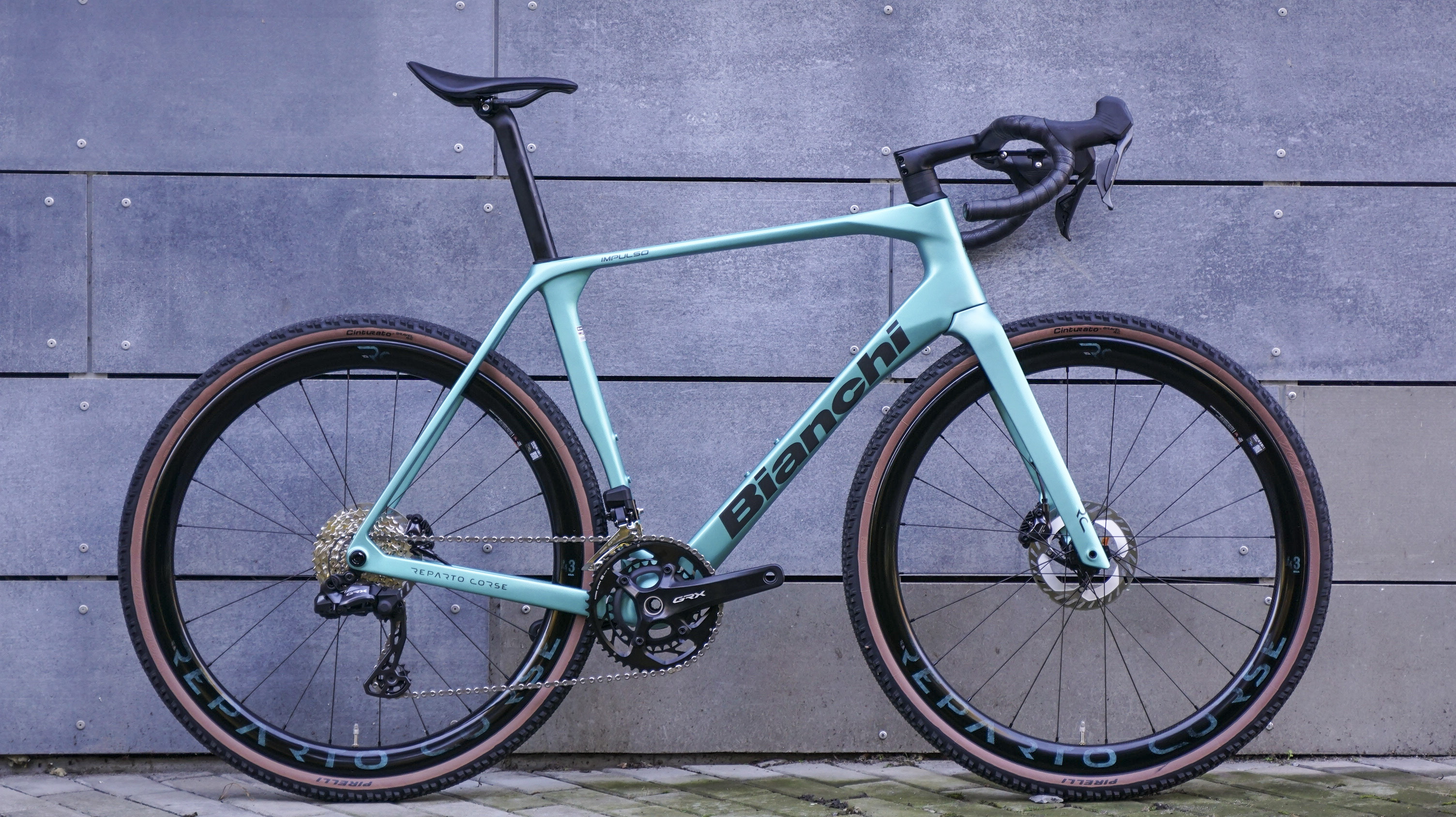 Bianchi Impulso RC SHIMANO GRX DI2 2X12 DISC CELESTE METALLIC 2026