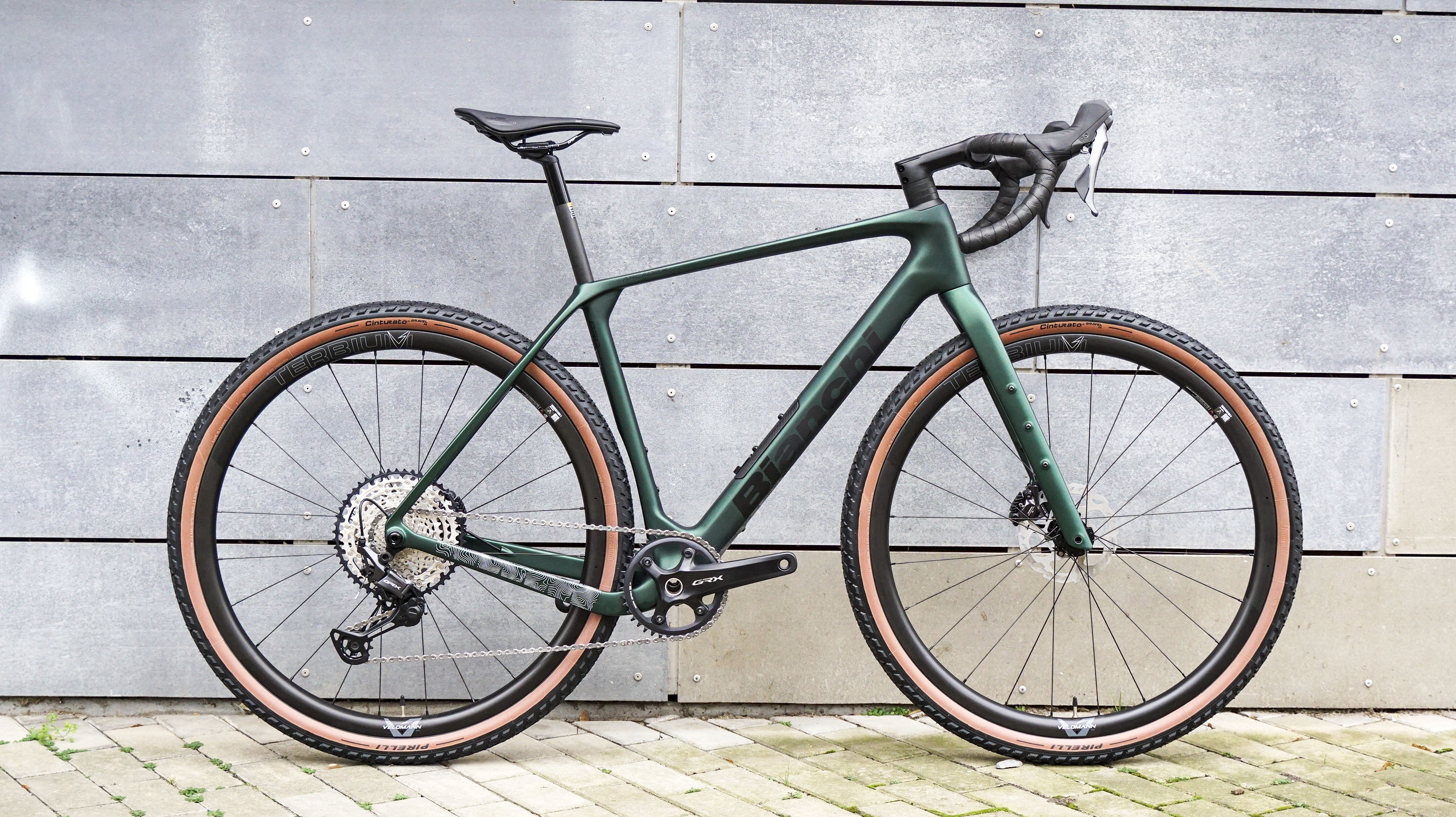 Bianchi ARCADEX PRO GRX 820 DISC Forest green/Graphite matt 1X12 2025