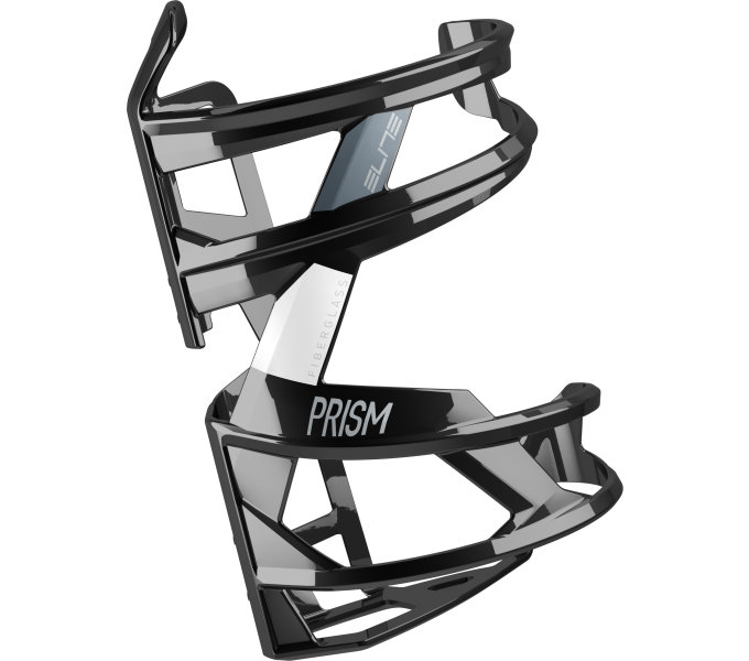 Košík ELITE PRISM RIGHT černý lesklý/bílý