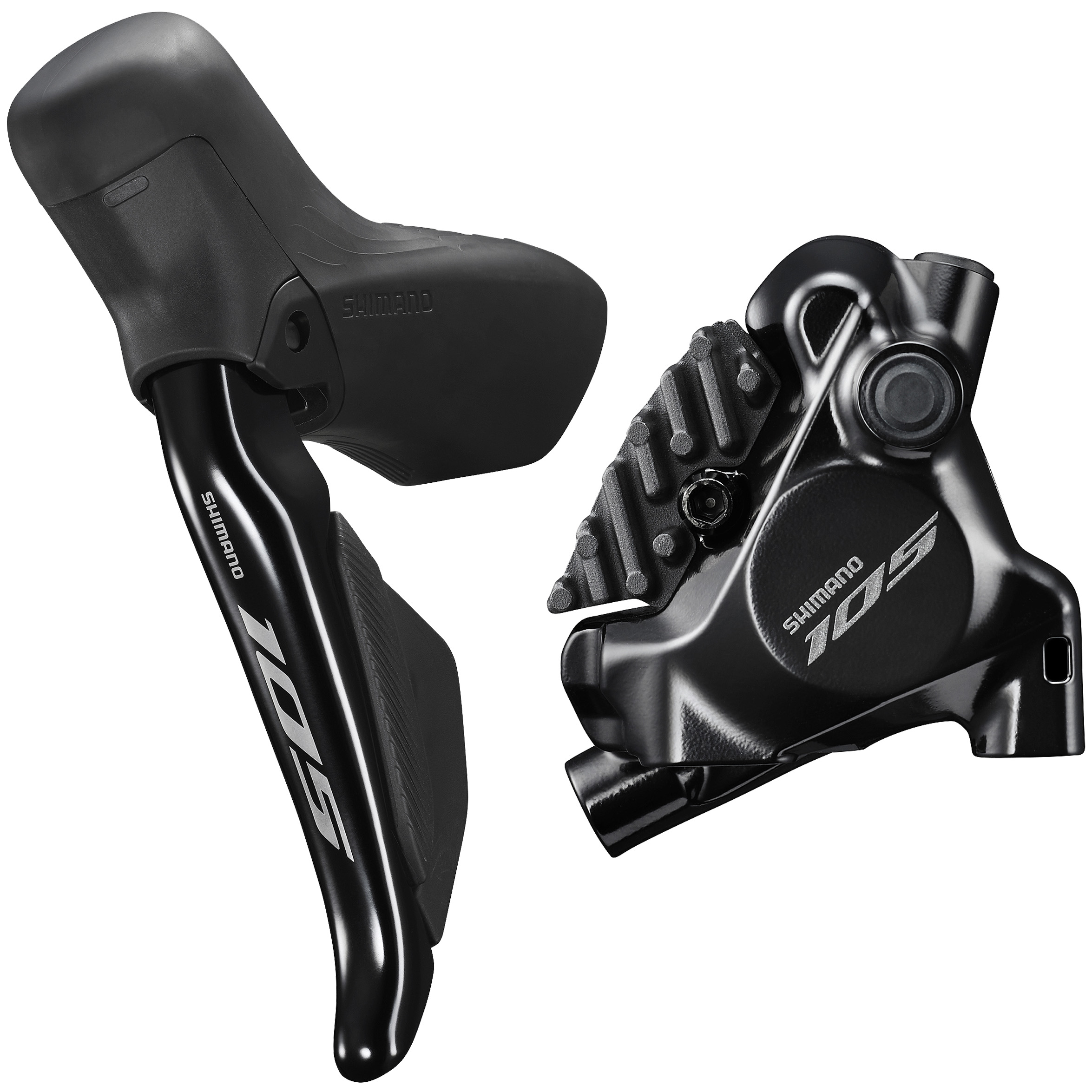 SHIMANO kot brzd-set 105 BR-R7170-KIT zadní/ST-R7170Di2 (J-kit) FLAT MOUNT polymer+chladič