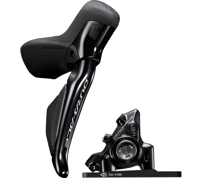 SHIMANO kot brzd-set DURA-ACE BR-R9270-KIT přední/ST-R9270 Di2 (J-kit) FLAT MOUNT polymer+