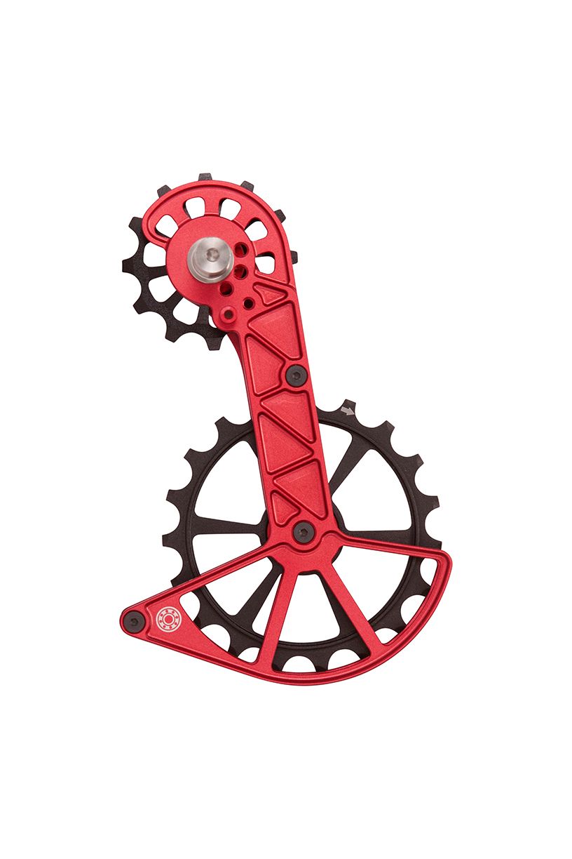 KOGEL KOLOSSOS ramínko přehazovačky s kladkami R8000/R9100 ROAD - RED