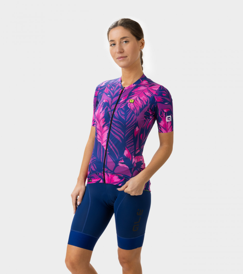 Letní cyklistický dres ALÉ PR-S LEAF LADY