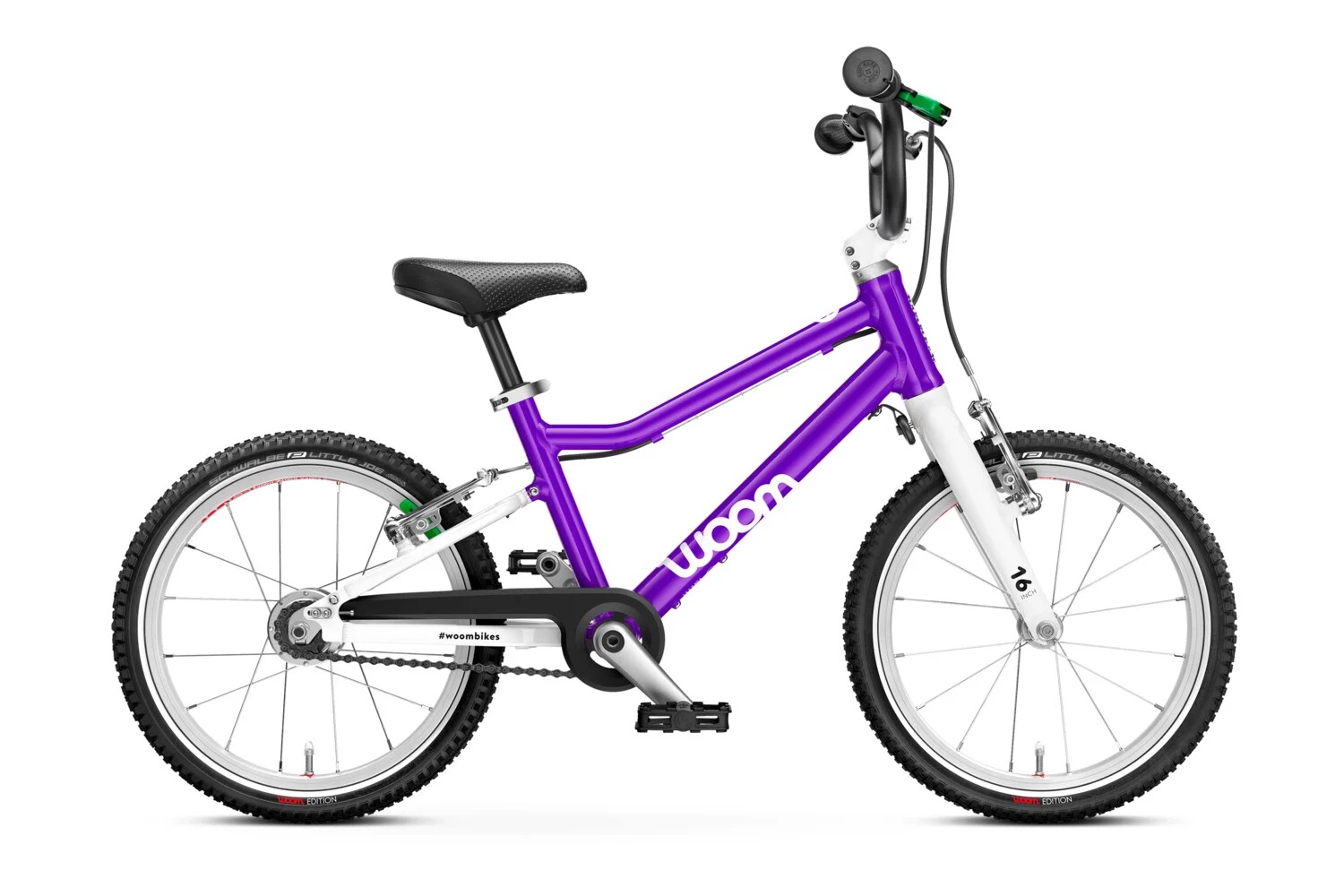 Dětské kolo WOOM 3 Purple 16"