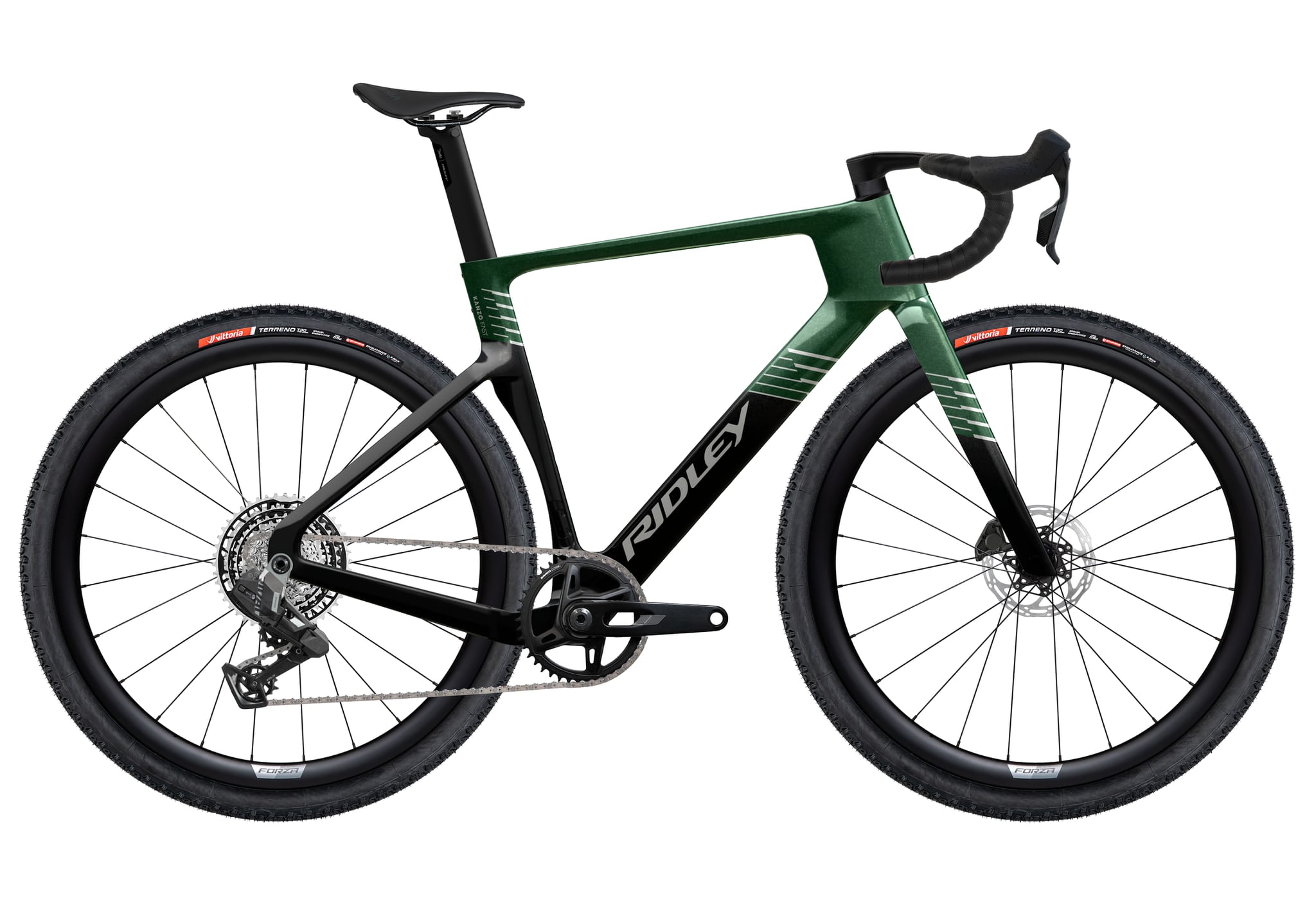 Ridley Kanzo Fast 2.0 SRAM Rival XPLR green