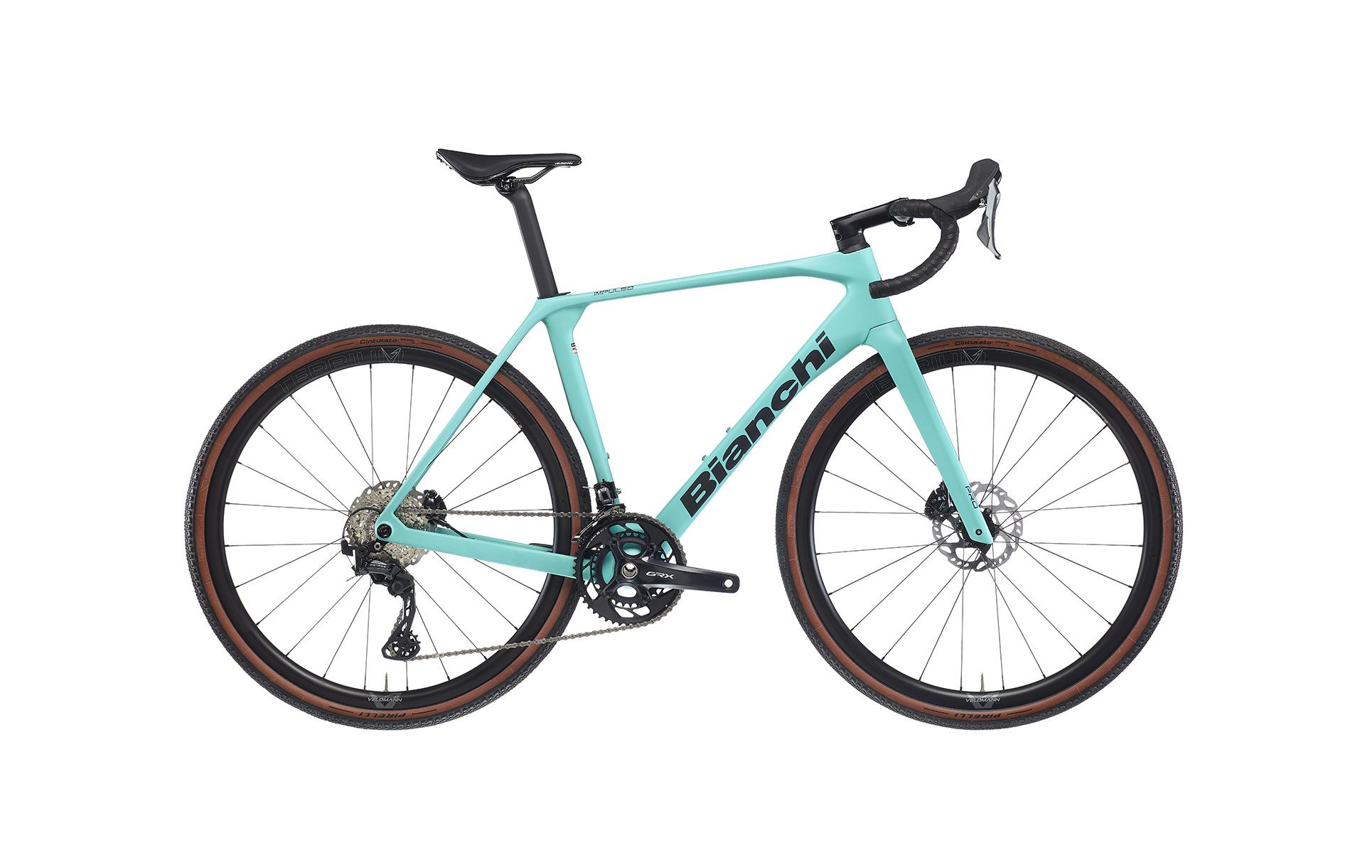 Bianchi Impulso PRO Shimano GRX 820 DISC 2X12S CELESTE 2024
