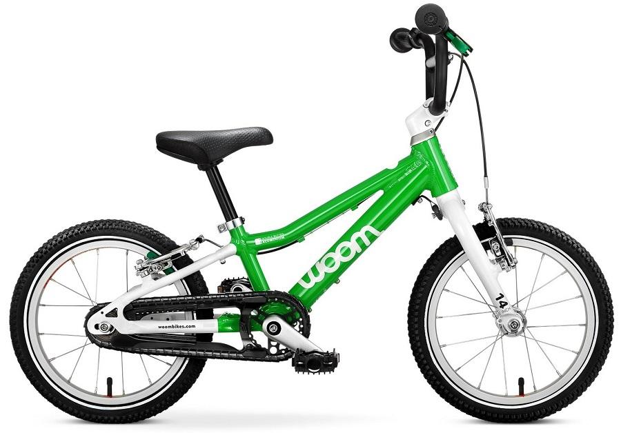 Dětské kolo WOOM 2 Green  14"