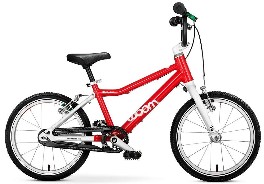 Dětské kolo WOOM 3 Red 16"