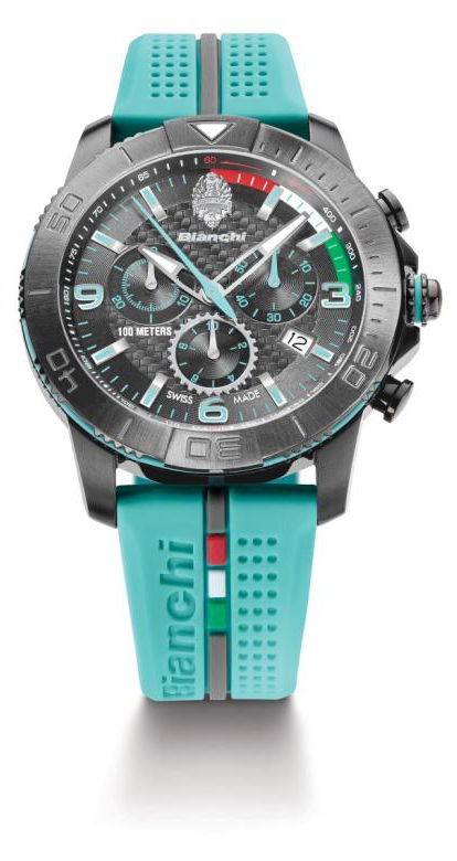 Hodinky Bianchi Chronograph Celeste