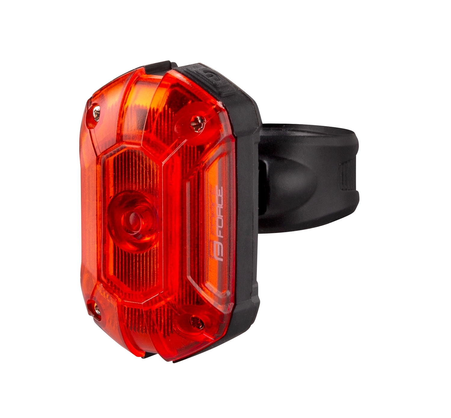 Světlo zadní FORCE RUBY2 1 LED, USB