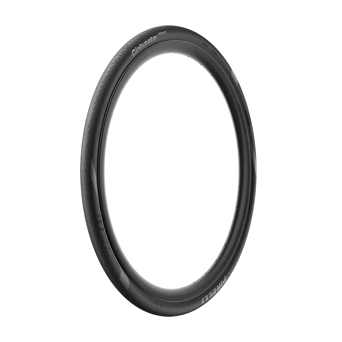 Plášť PIRELLI CINTURATO™ Road, 28 - 622, TechWALL+, 60 tpi, ČERNÝ