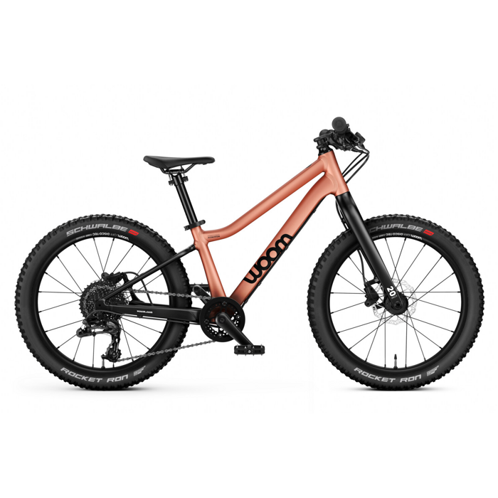 Dětské horské kolo WOOM 4 OFF 20" copper