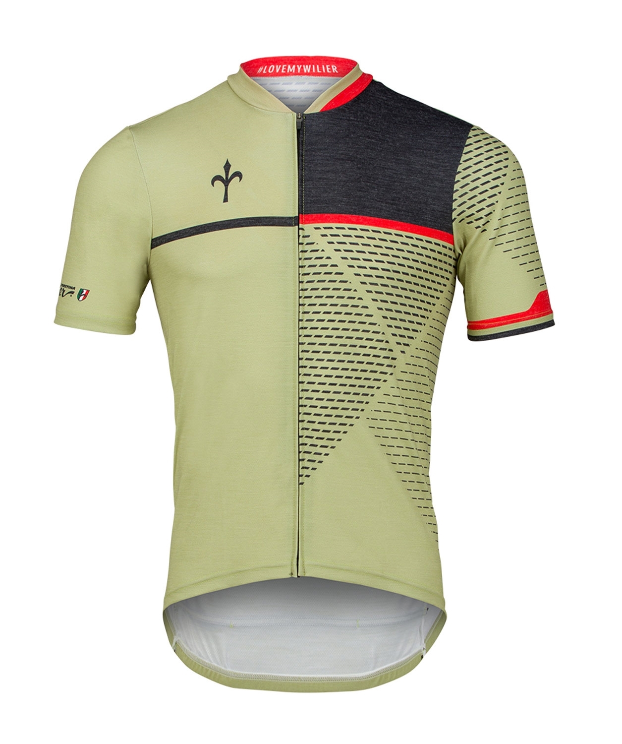 Dres WILIER BRAVE krátký rukáv, pískový M