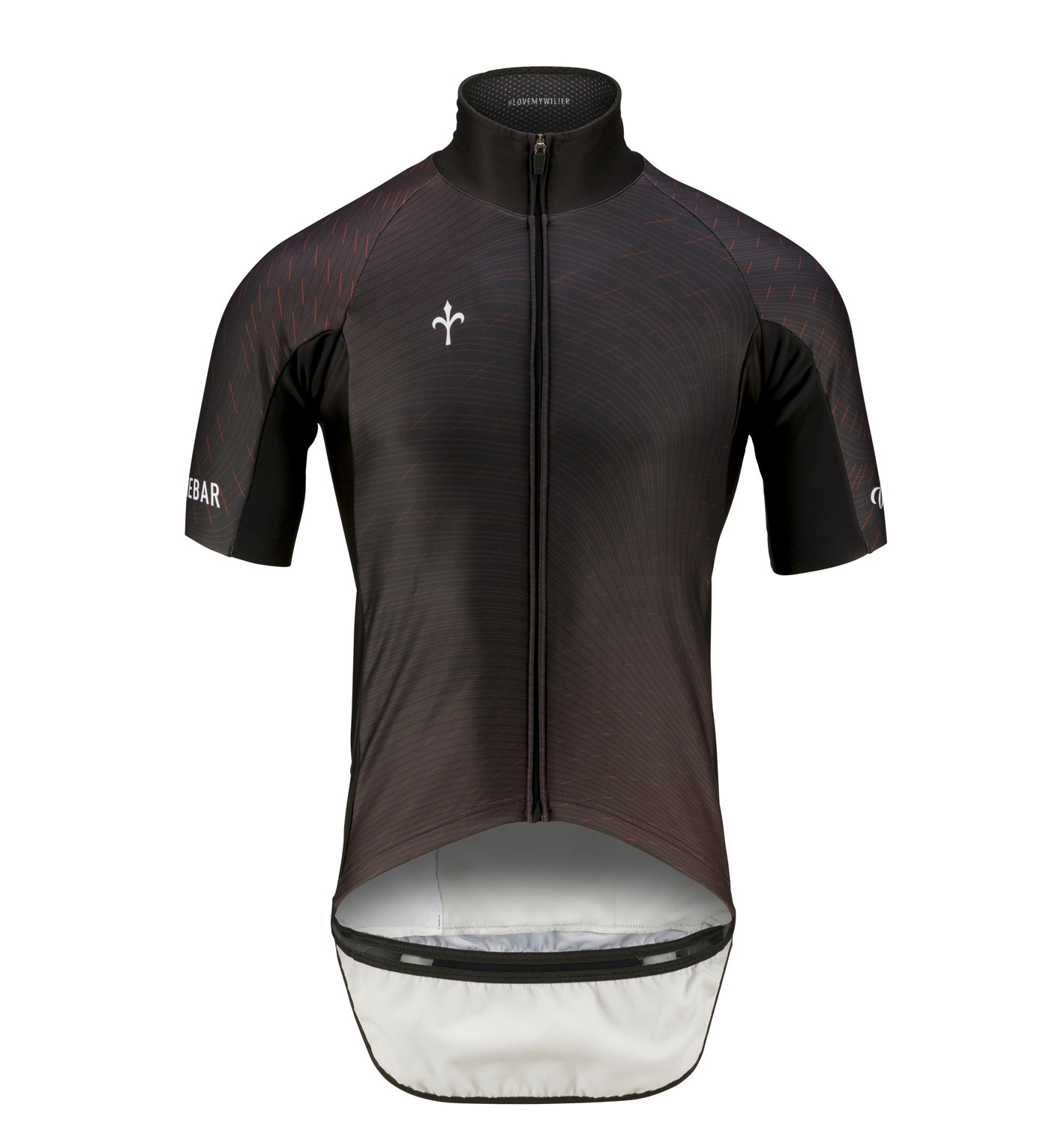 dres WILIER RAIN proof kr. rukáv, černý